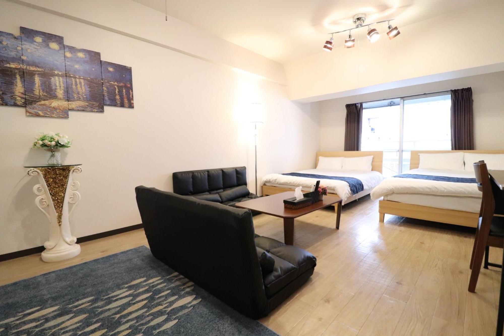 Arkadia Ef Apartment Осака Екстериор снимка