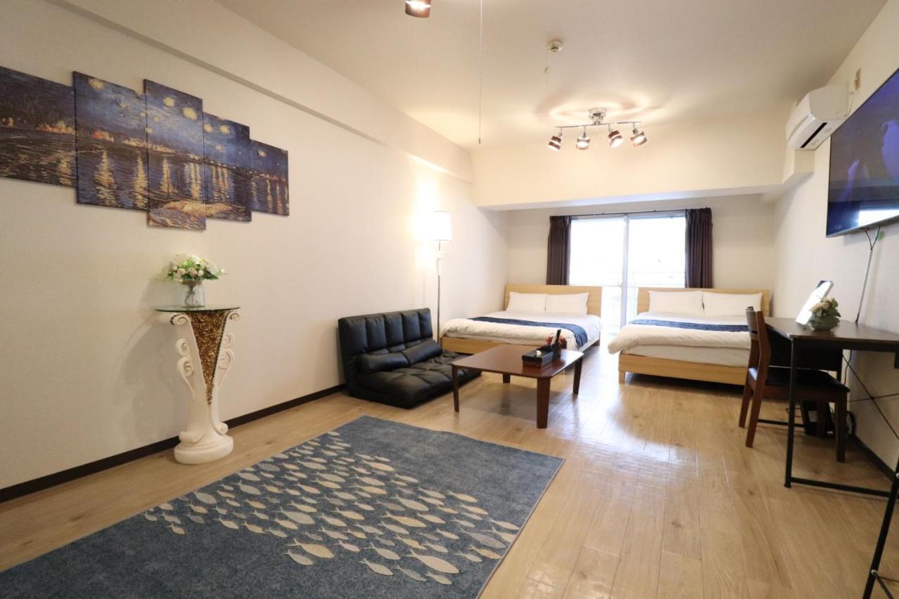 Arkadia Ef Apartment Осака Екстериор снимка