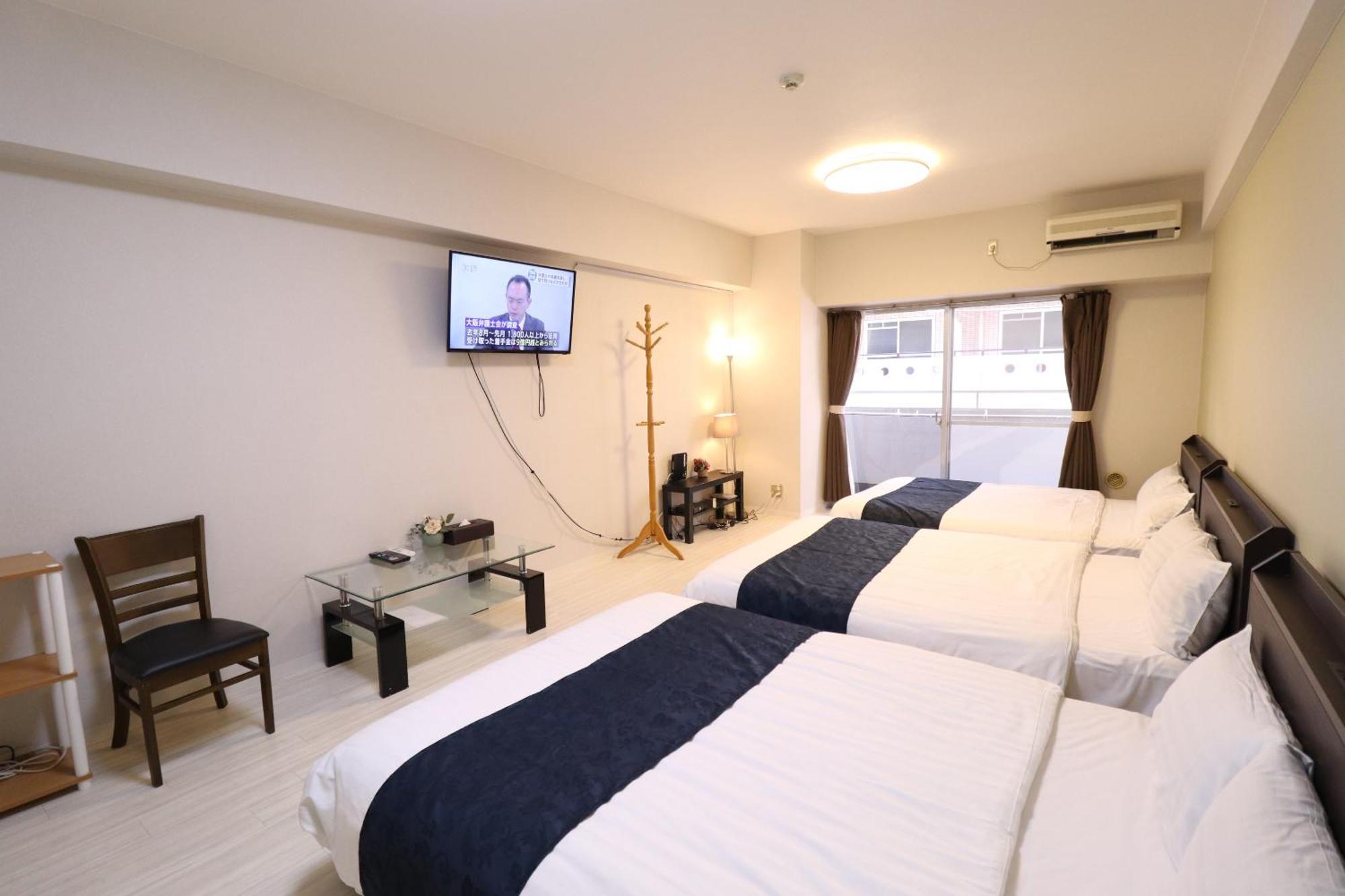 Arkadia Ef Apartment Осака Екстериор снимка