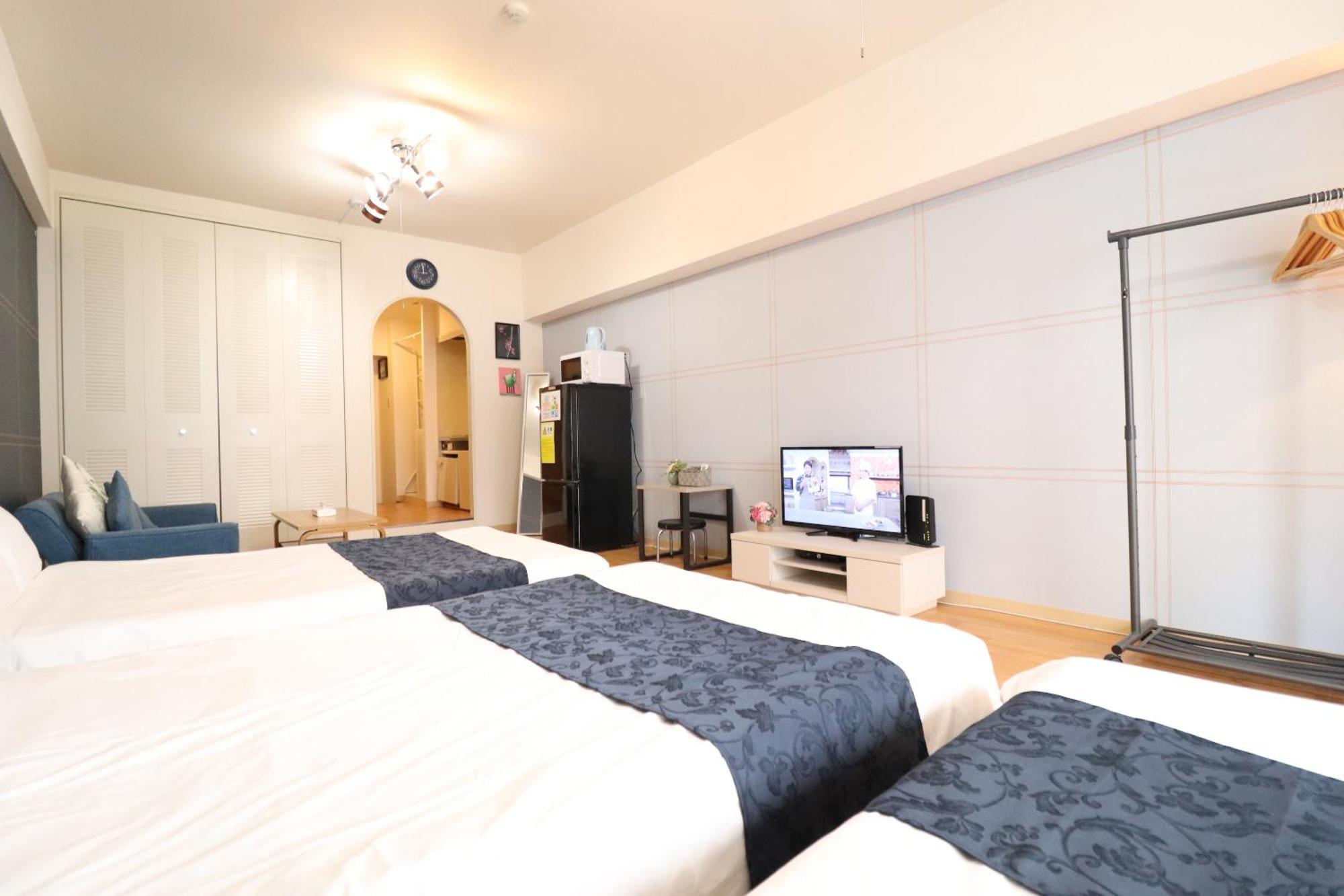 Arkadia Ef Apartment Осака Екстериор снимка