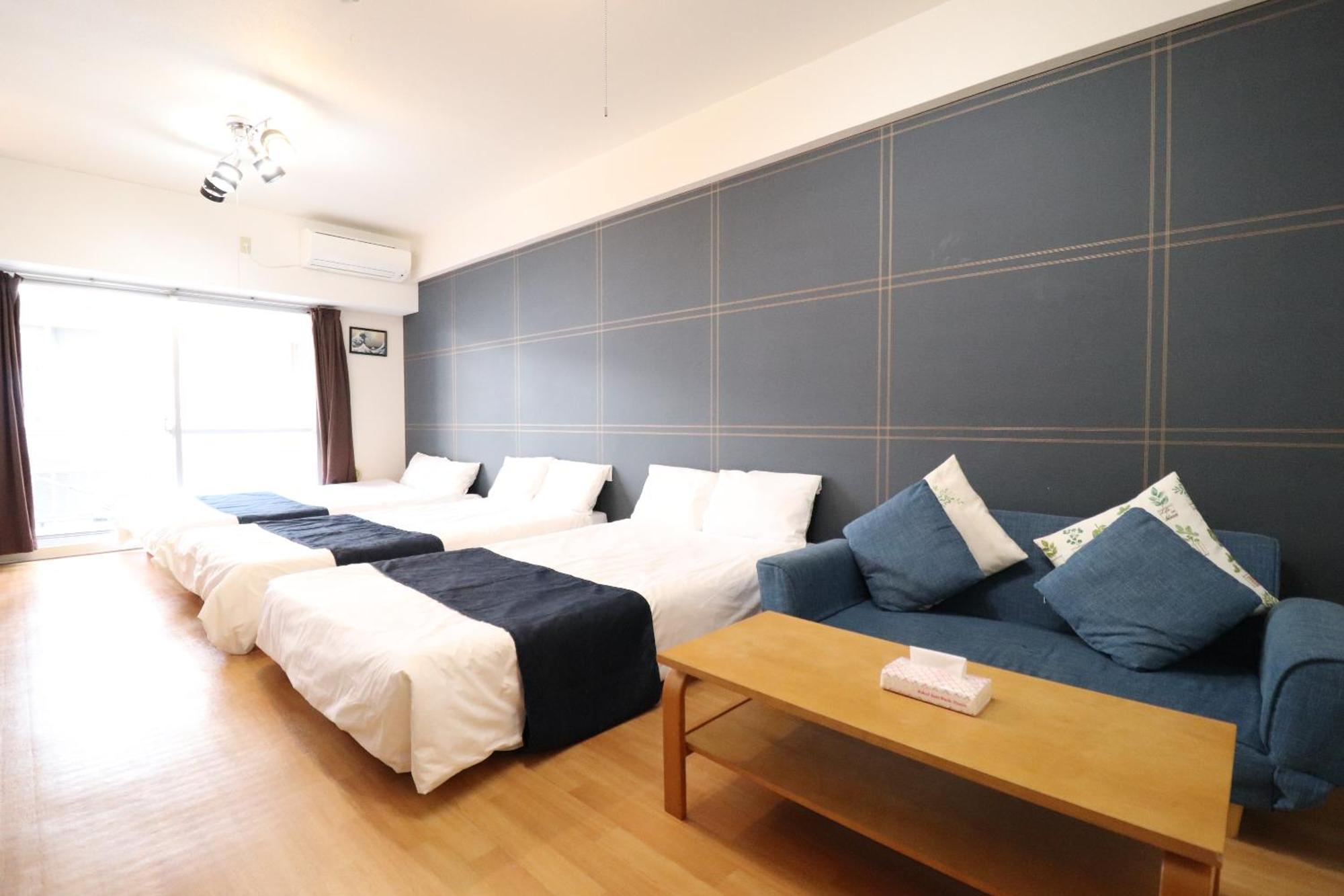 Arkadia Ef Apartment Осака Екстериор снимка